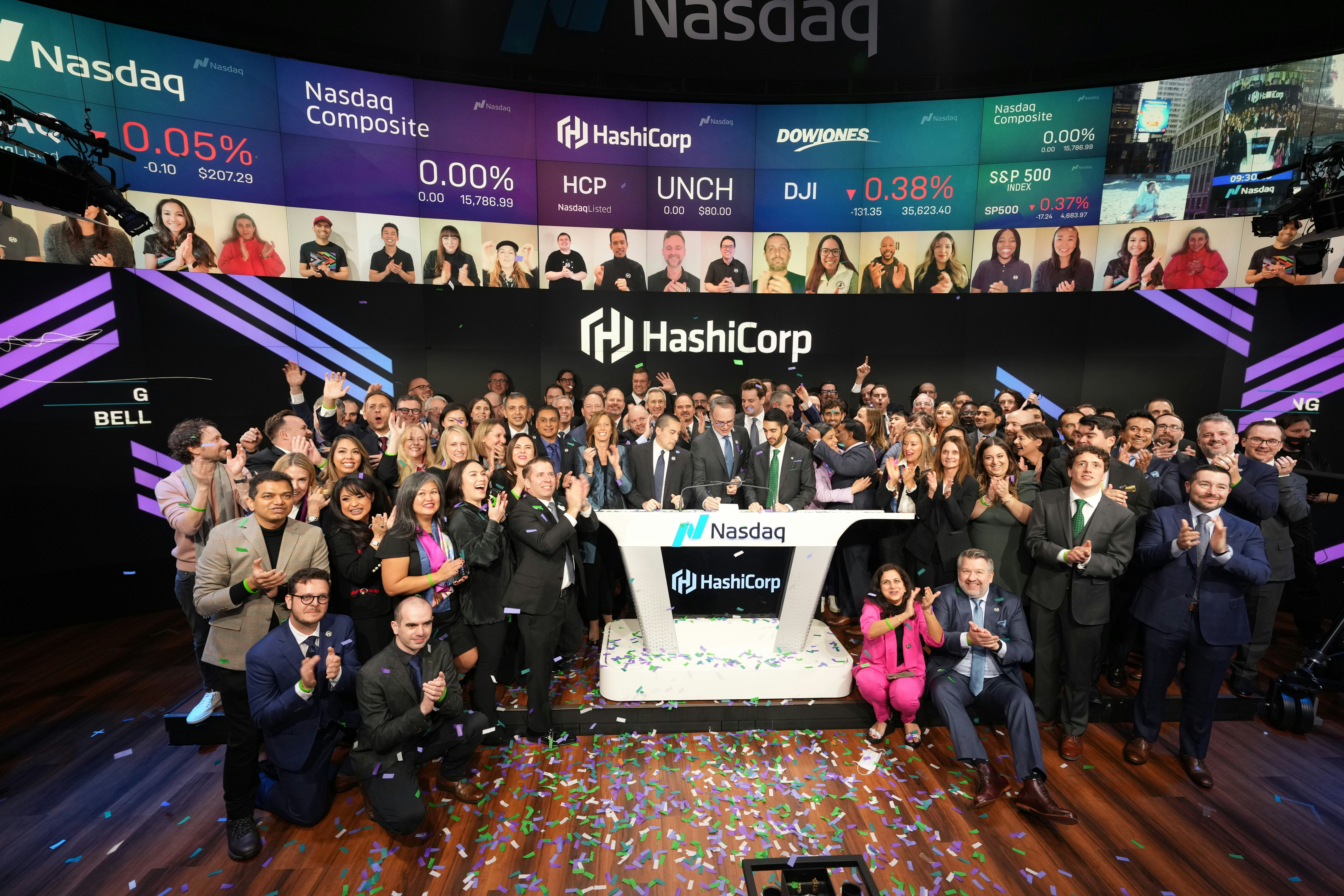 HashiCorp IPO Bell Ringing Ceremony