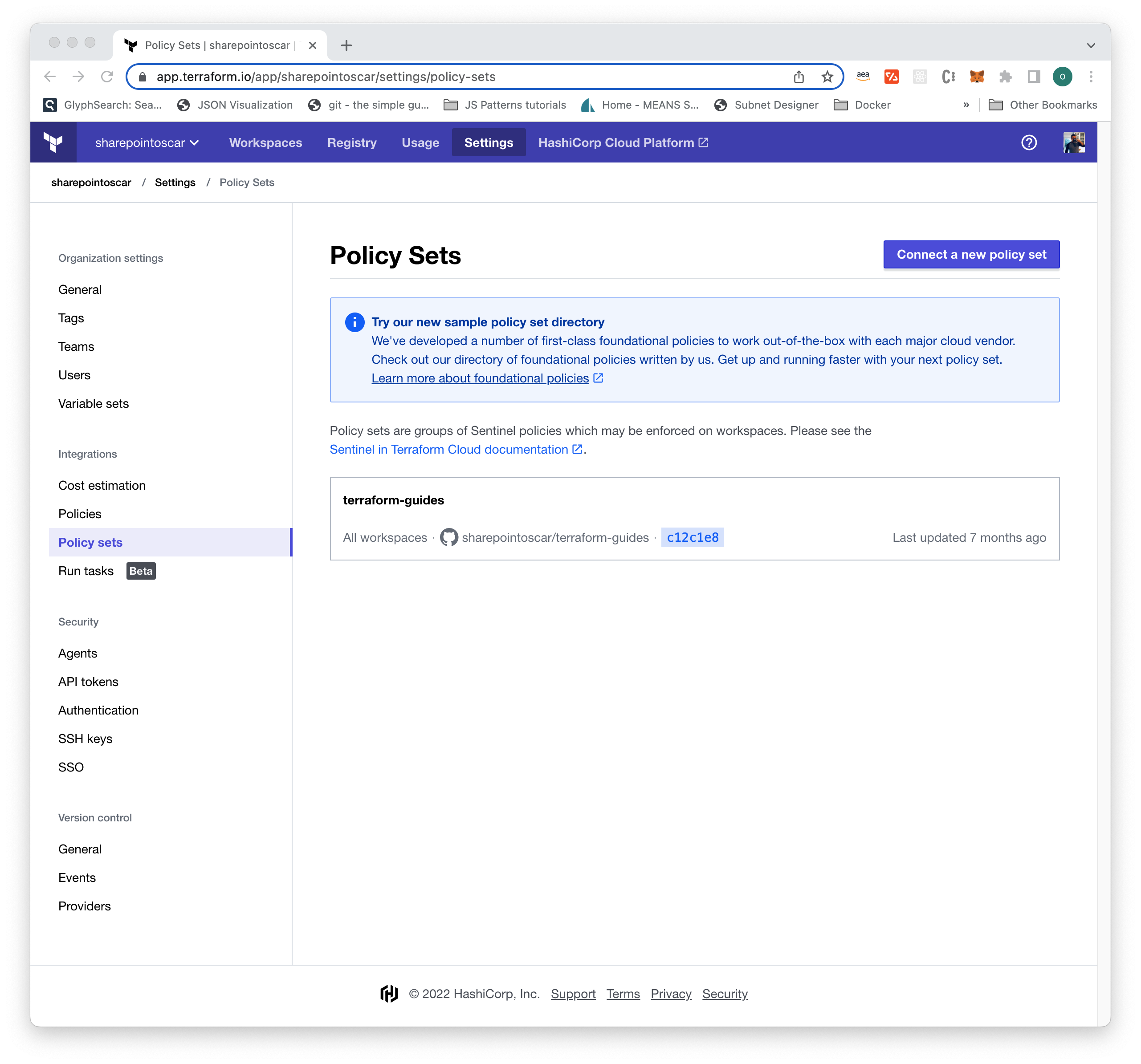 Configured Policy Sets