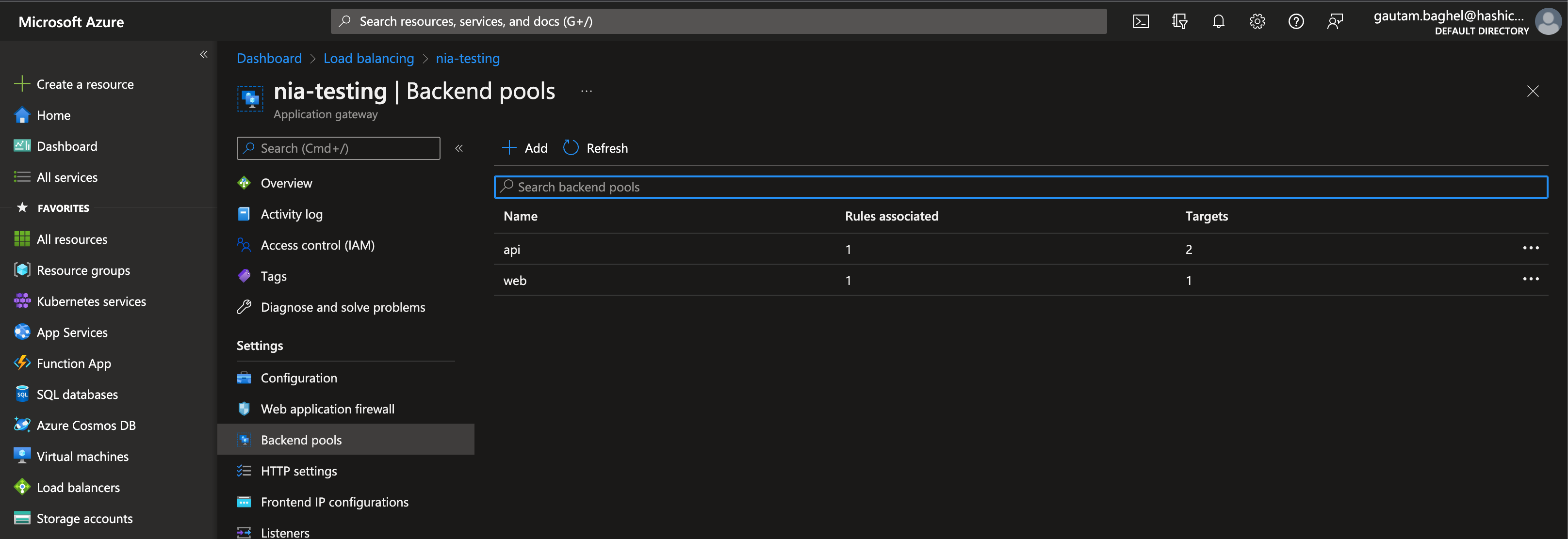 Configuring Azure Application Gateway with ConsulTerraformSync