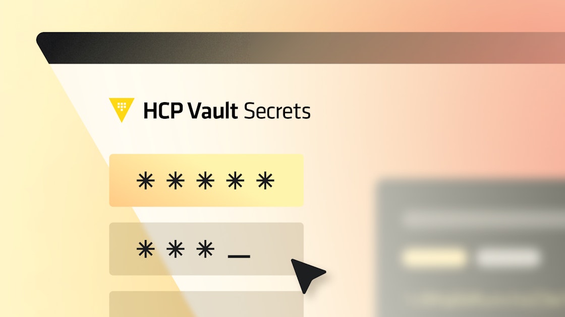 Screenshot of HCP Vault Secrets