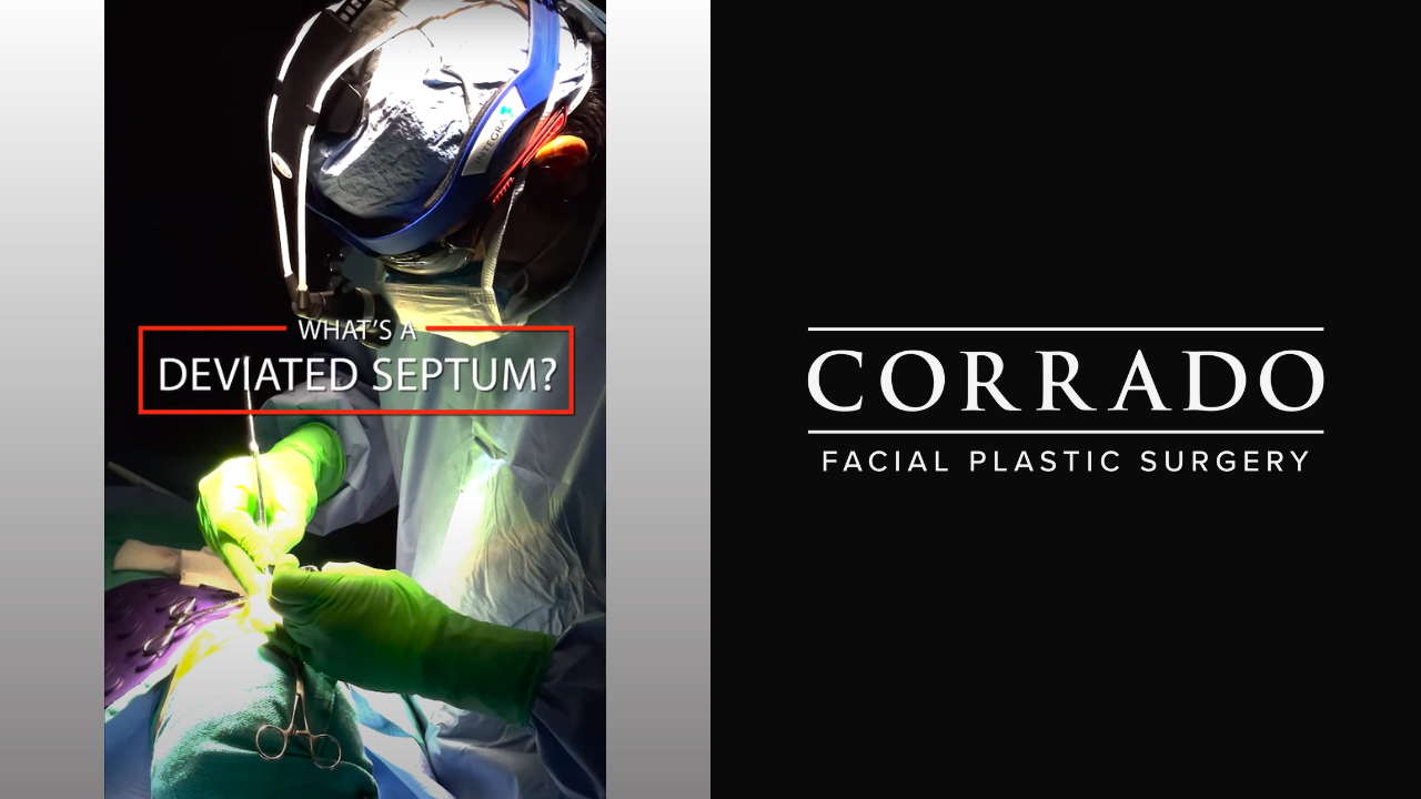 Corrado Performing Surgical Work on a Deviated Septum