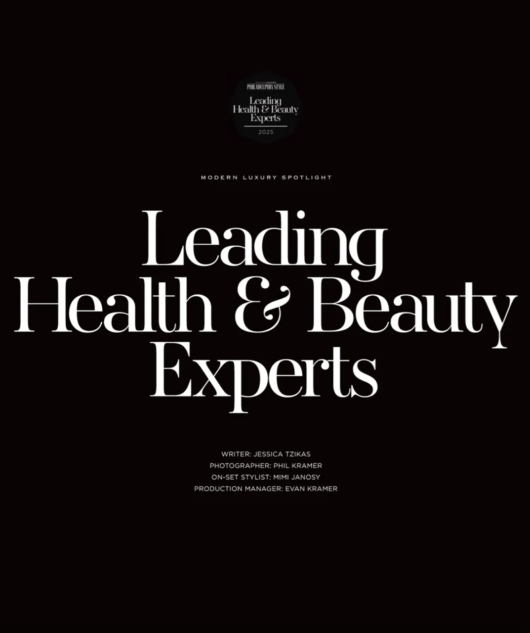 leading health & beauty experts logo