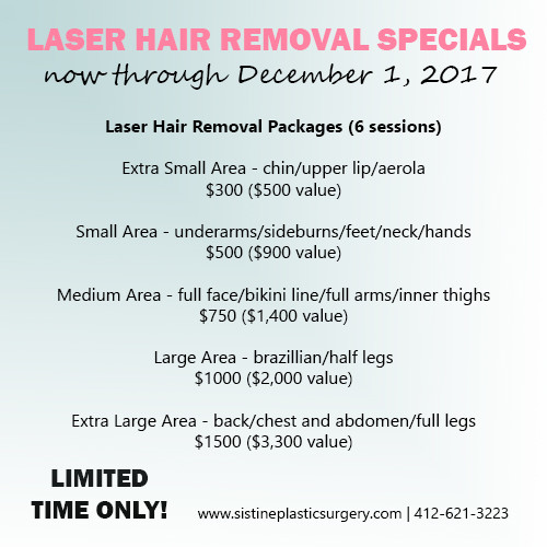 Sistine Aesthetics Blog | Discounted Laser Hair Removal with Sistine Plastic Surgery in Pittsburgh