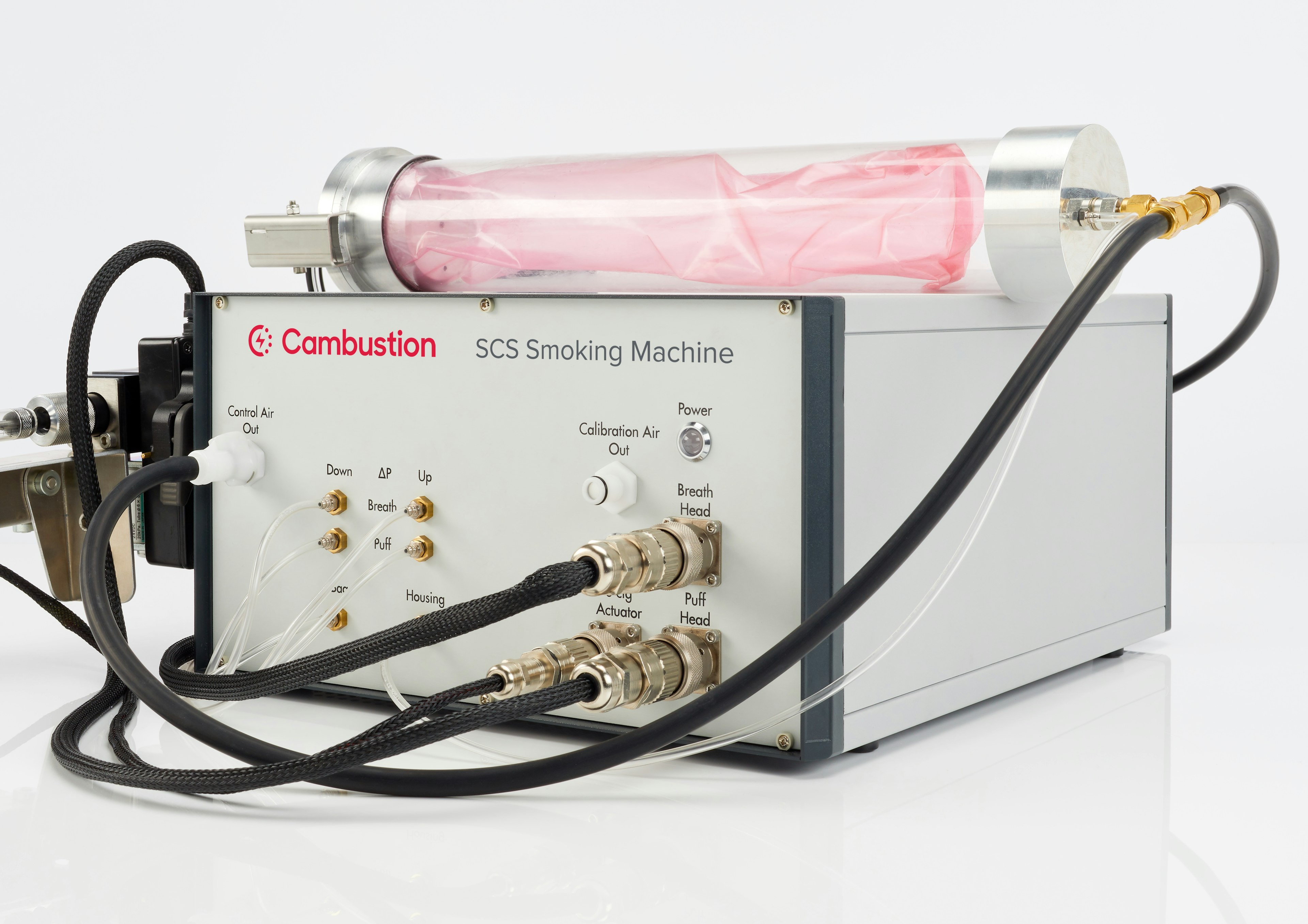 Cambustion SCS with lung