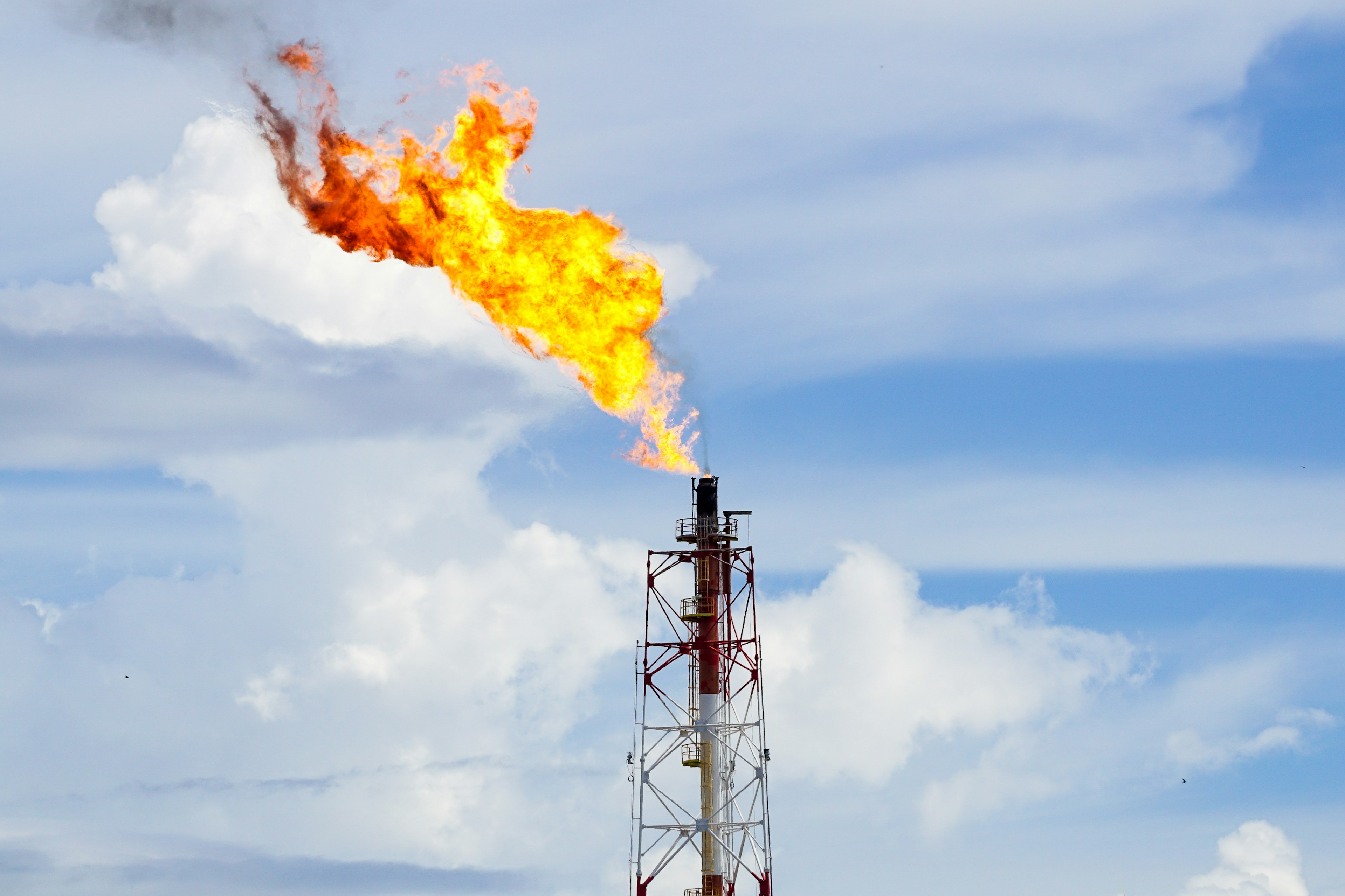 Gas flaring