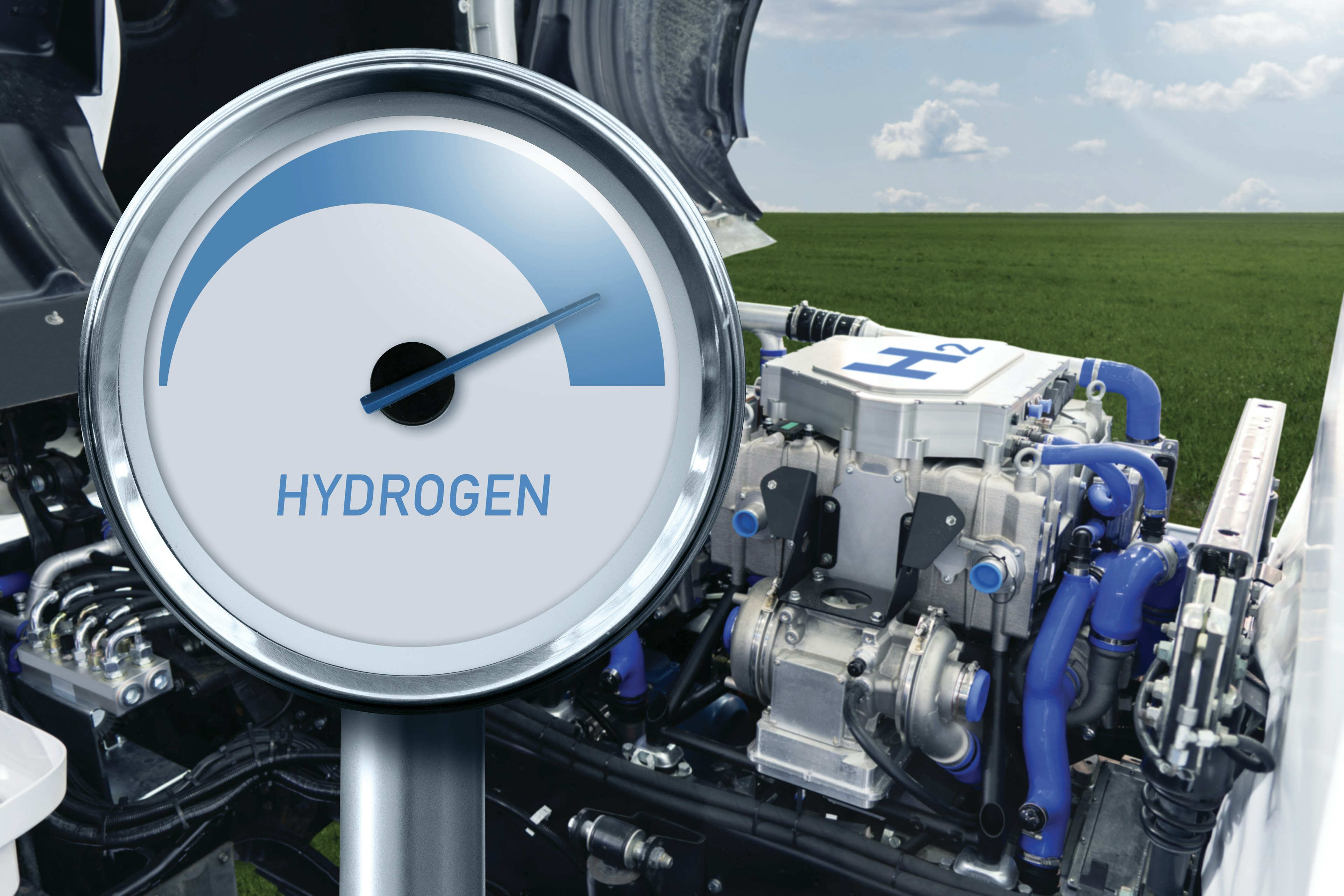 Hydrogen heavy duty engine