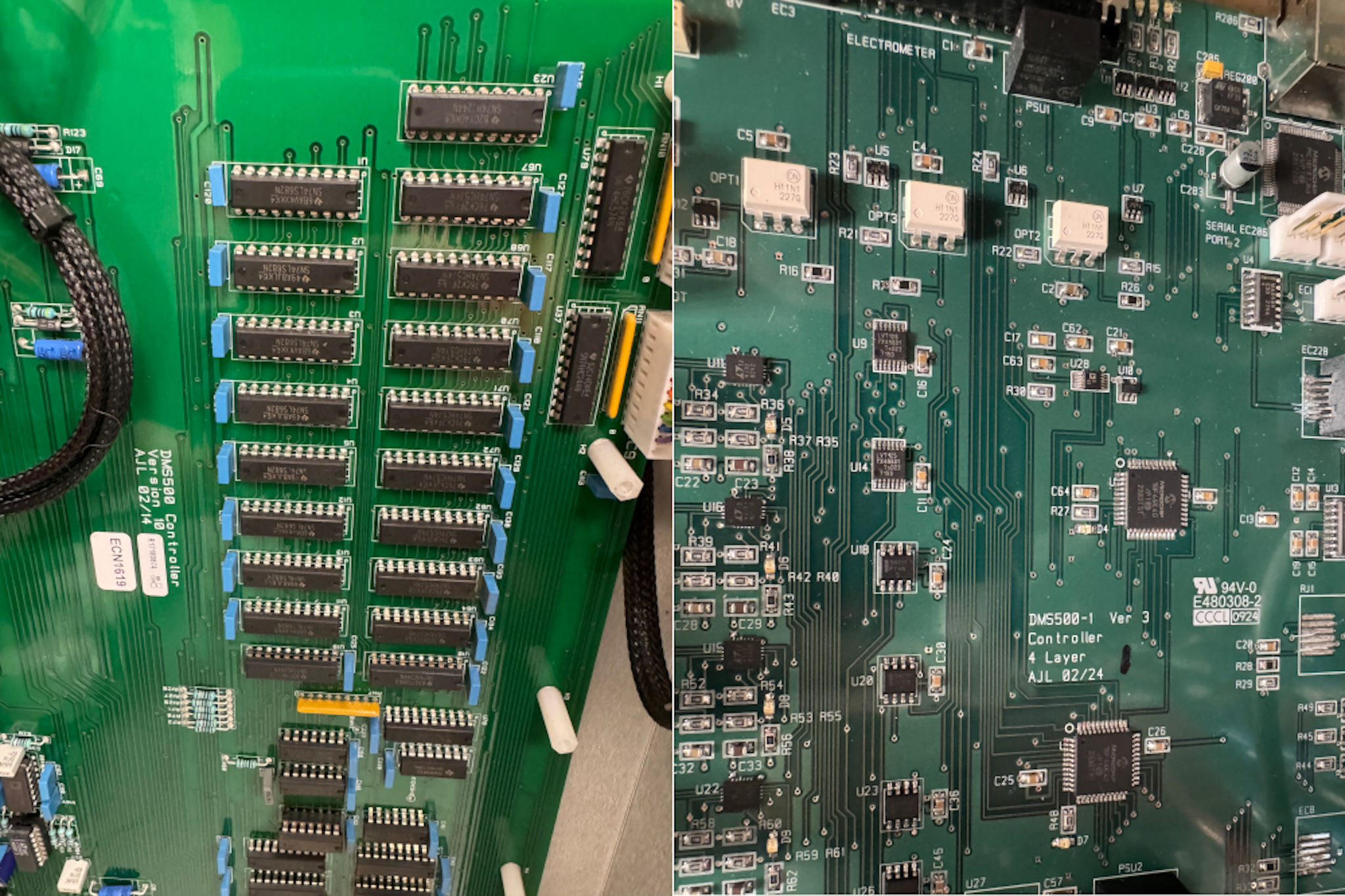DSM500 internals now and then