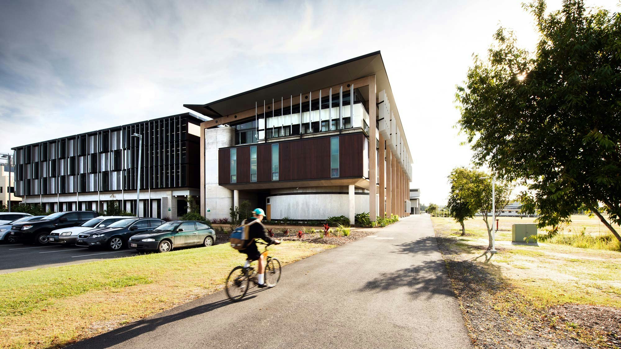 exterior of building and carpark