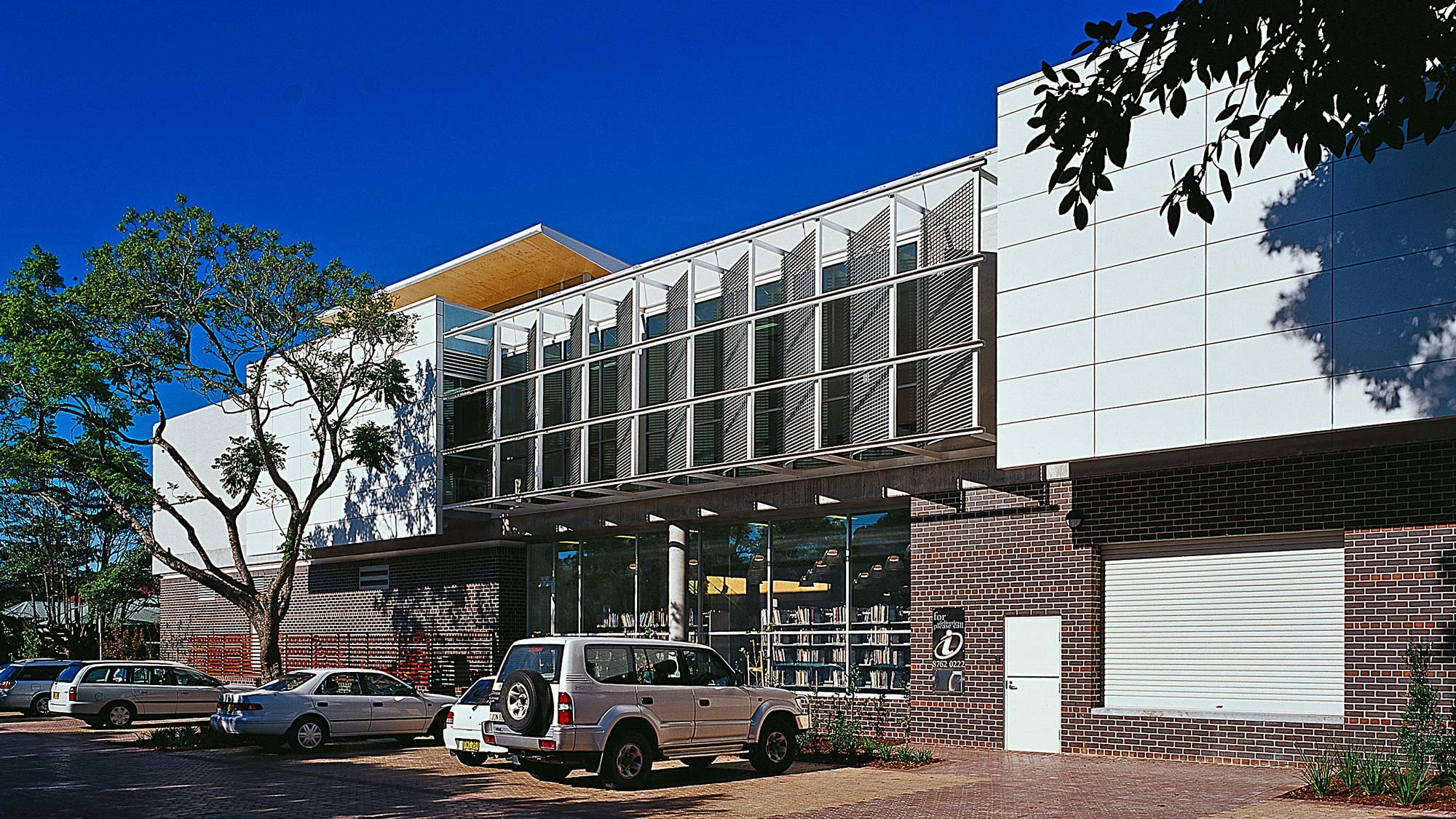 back of building