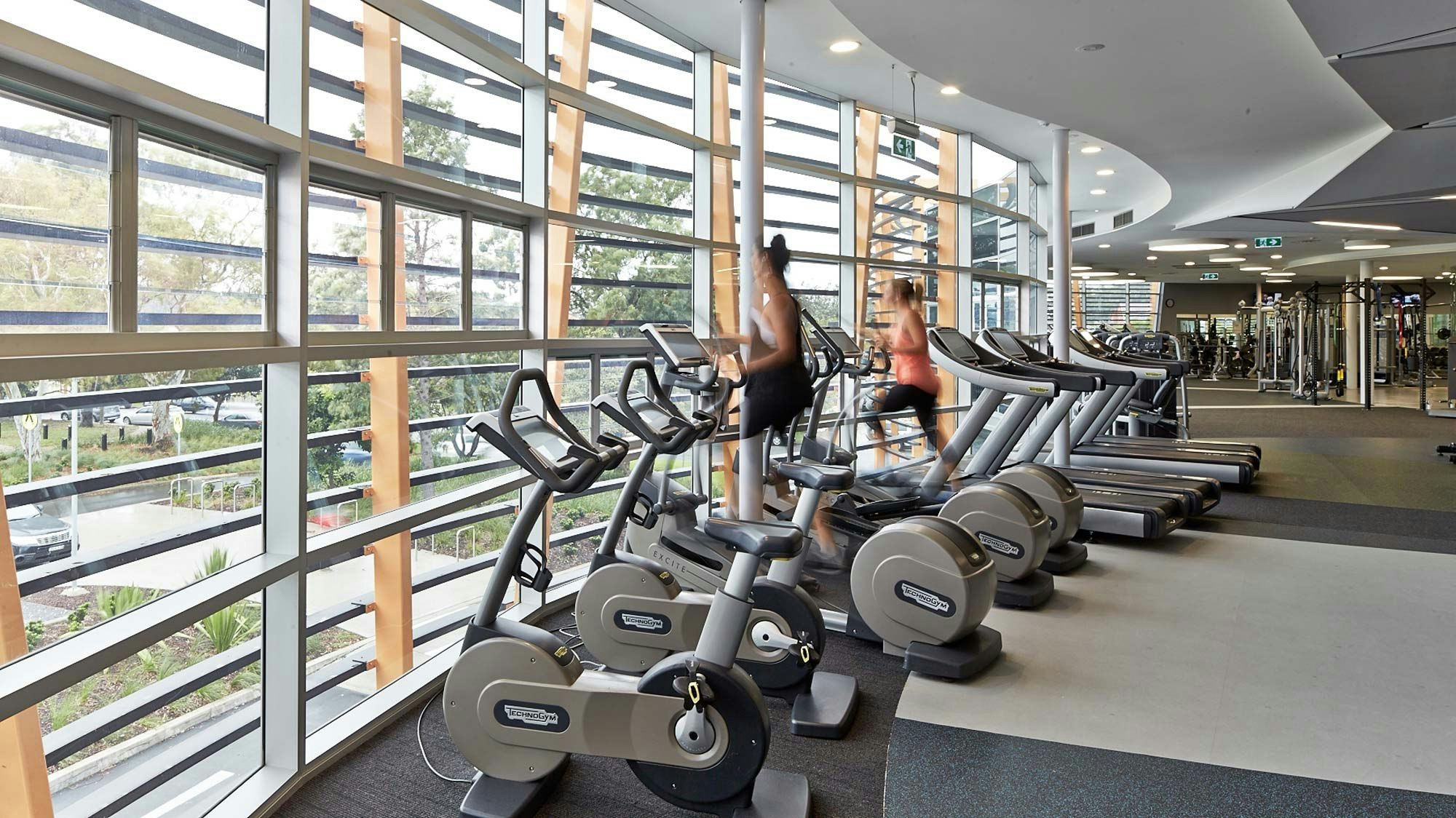fitness circuit area