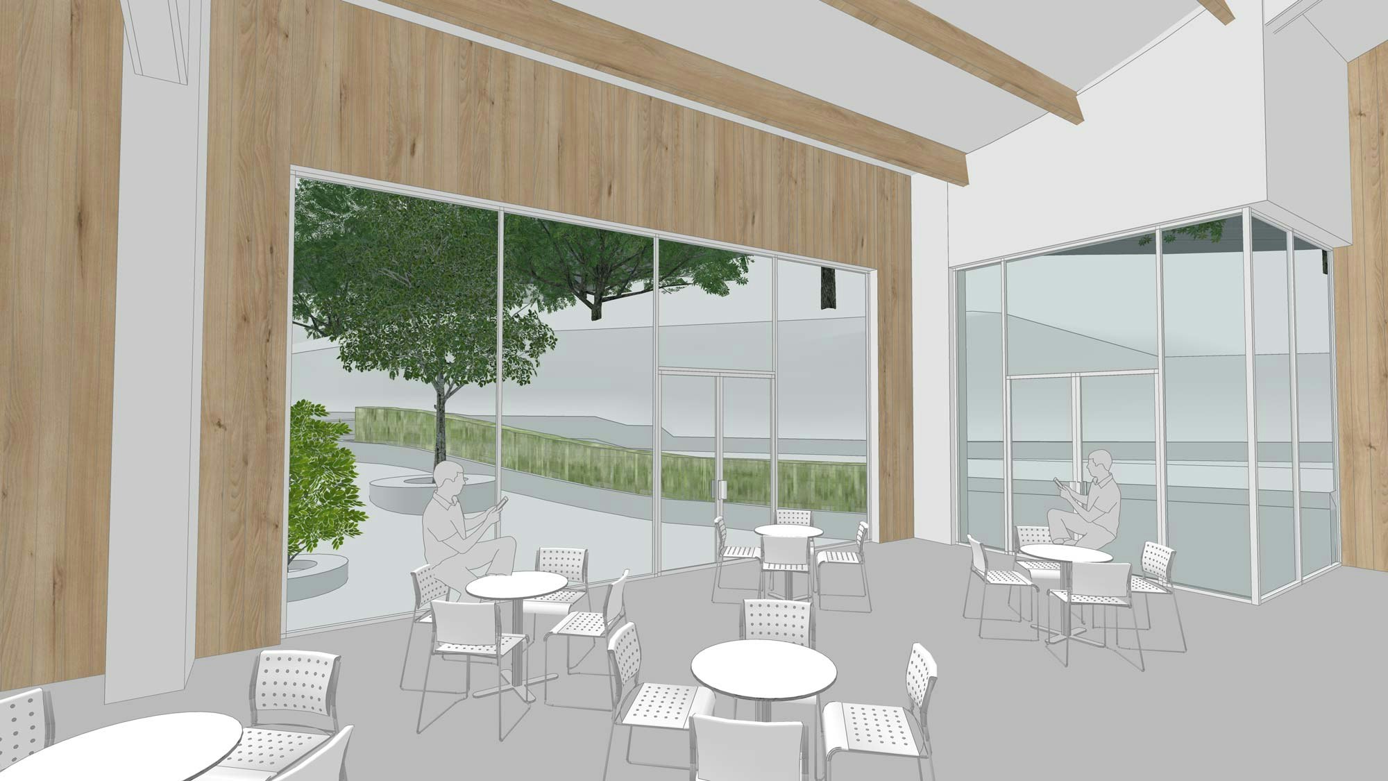 View of seating area