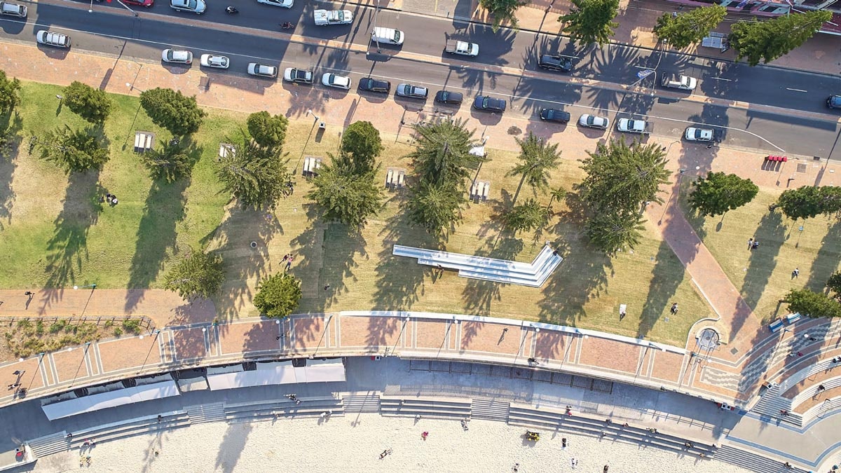 aerial view