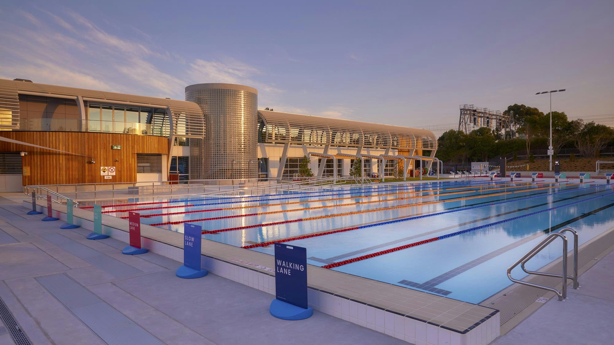 Ashfield pool exterior