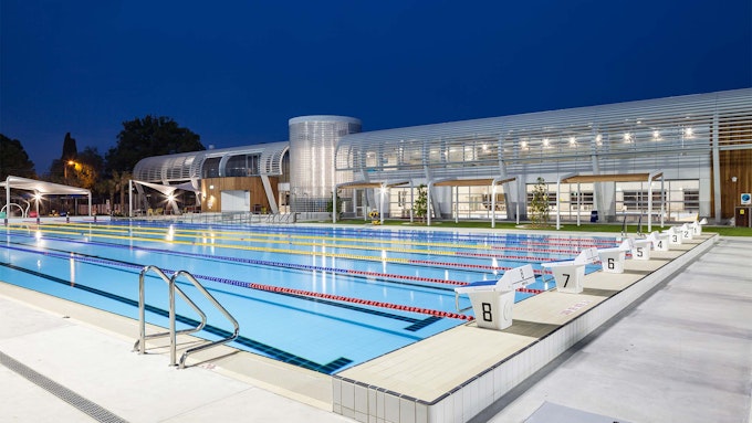 The new Ashfield Aquatic Centre officially opened to the public 