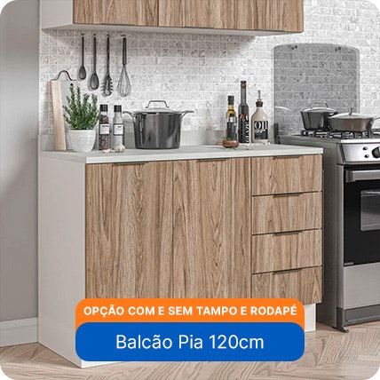 Balcão Pia 120cm