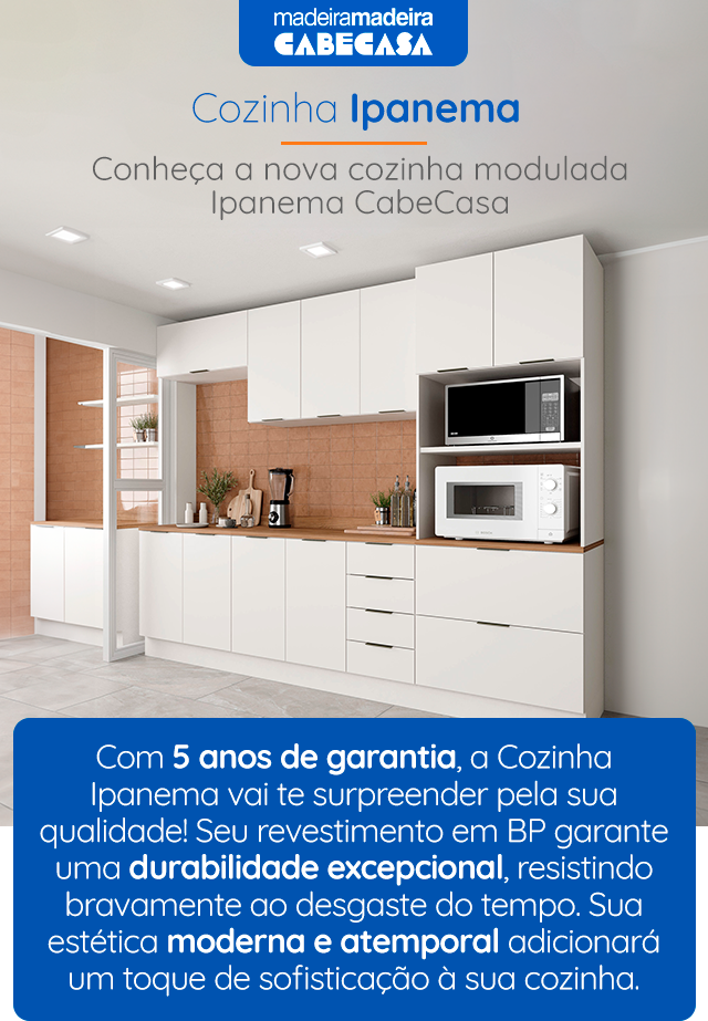 Cozinha Ipanema CabeCasa