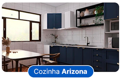 #MeuCantinhoMadeira Arizona Azul