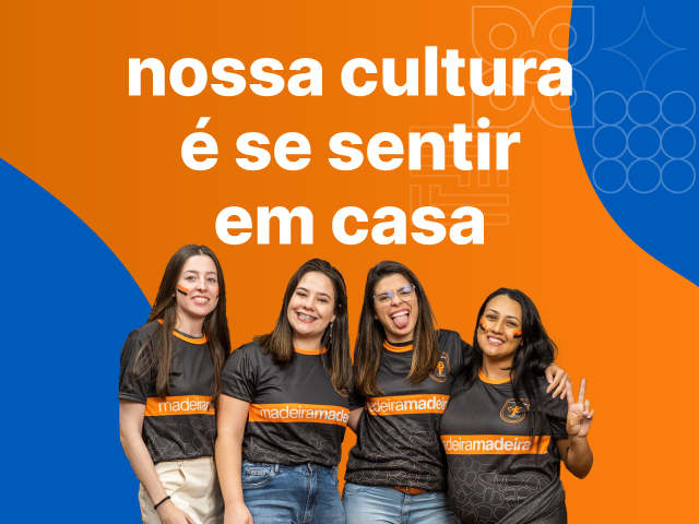 nossa cultura é se sentir em casa