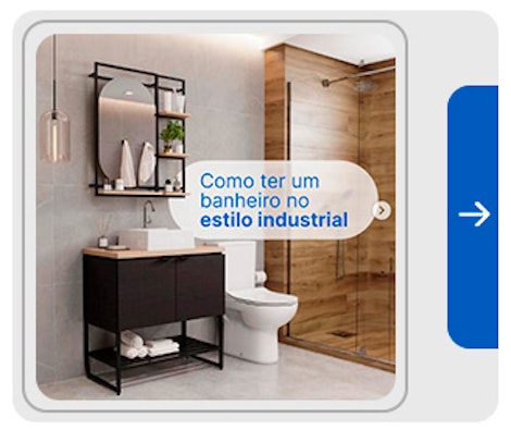 Imagem do banheiro concept na cor preto, confira no instagram