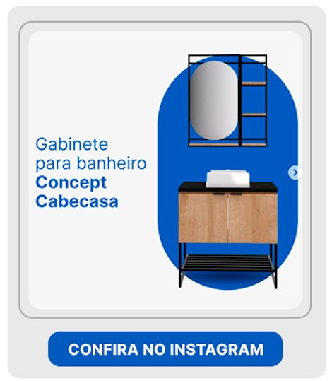 Saiba mais sobre o gabinete para banheiro Concept CabeCasa