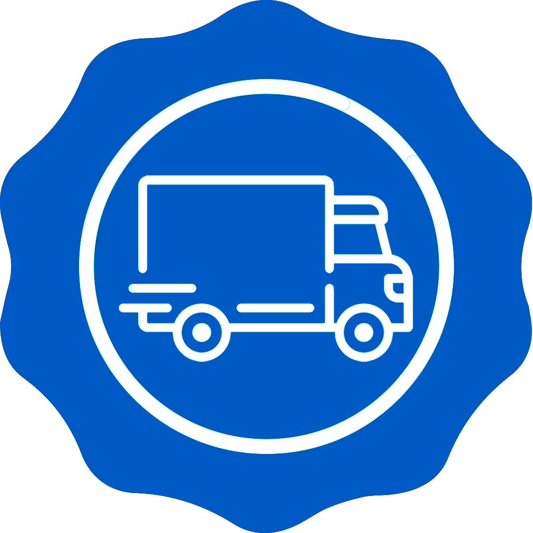 Selo azul indicando Frete Grátis para produtos e regiões selecionadas.