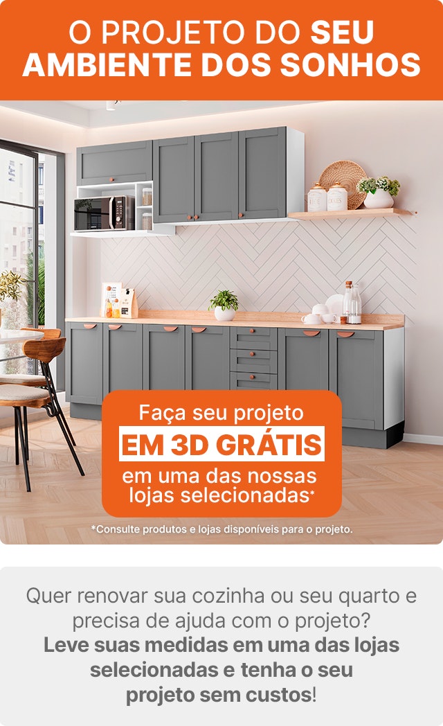 Faça seu projeto em 3D grátis!