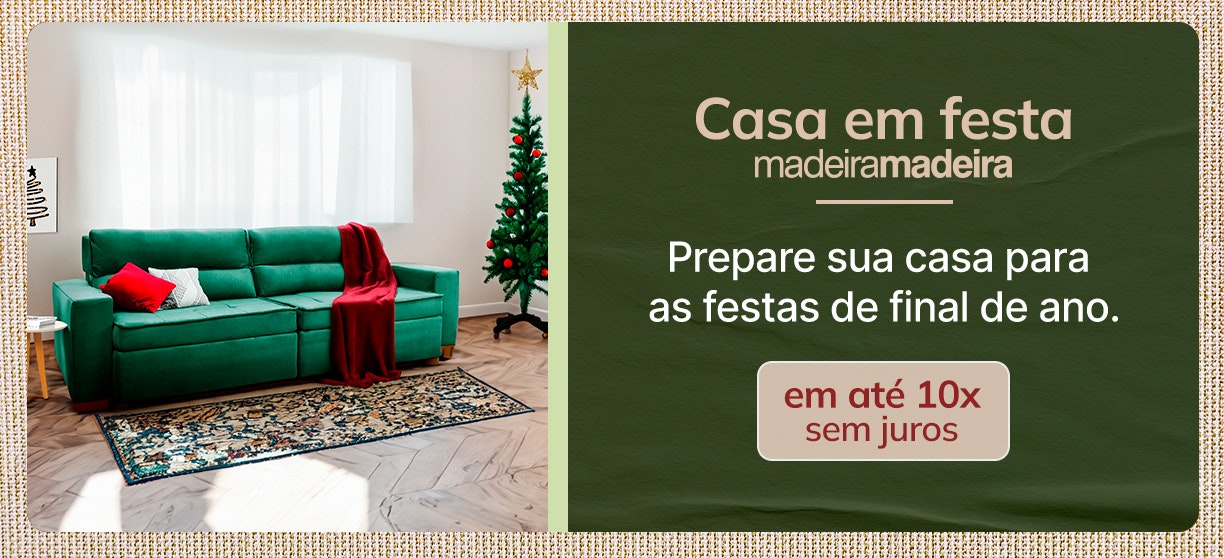 Prepare sua casa para as festas de final de ano.