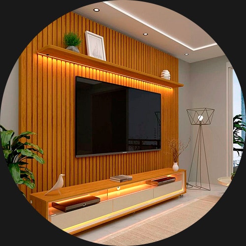 Confira Sala de Estar