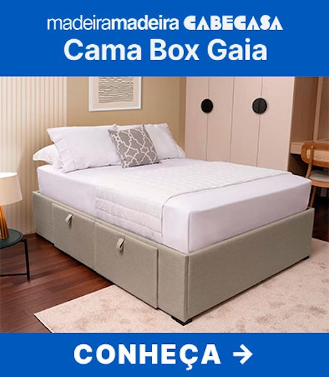 Aproveite Cama Box Gaia da CabeCasa