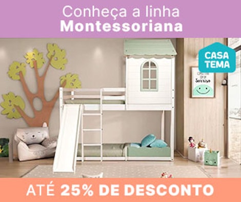 Conheça a linha Montessori com até 25% OFF