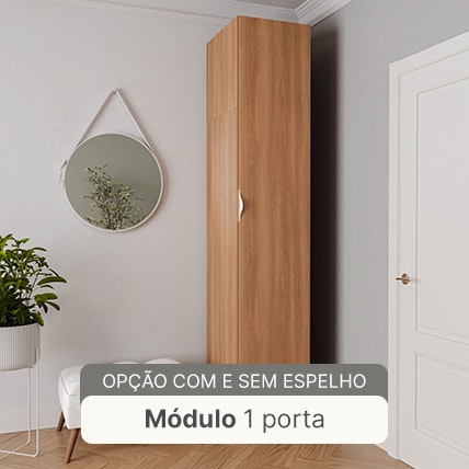 Módulo 1 porta Guarda-roupa Hera