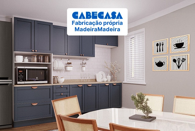 A cozinha modulada do jeito que você precisa.