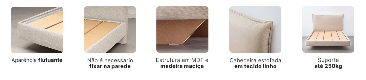 Diferenciais da Cama Boreal Conheça os diferenciais da Cama Boreal e aproveite.