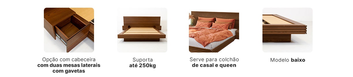 Diferenciais da Cama Samambaia Conheça todos os diferenciais da Cama Samambaia