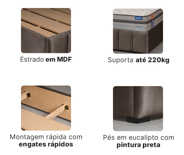 Saiba mais sobre a Cama Uvaia, fabricação própria MadeiraMadeira.