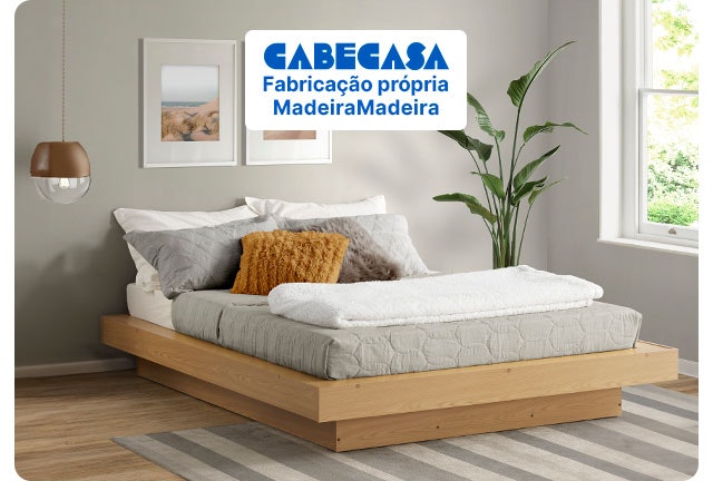 Conheça a Cama Tarumã CabeCasa