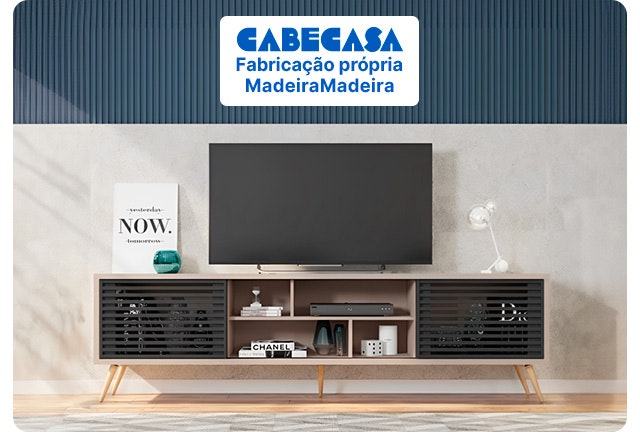 Elegância e modernidade para sua sala de estar.