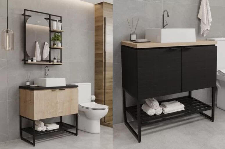 banheiro de apartamento pequeno