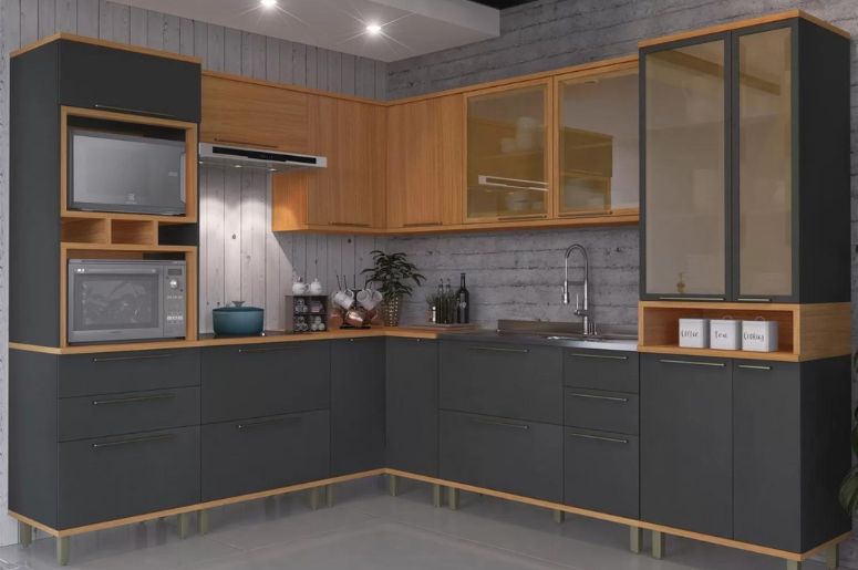 cozinha planejada de canto