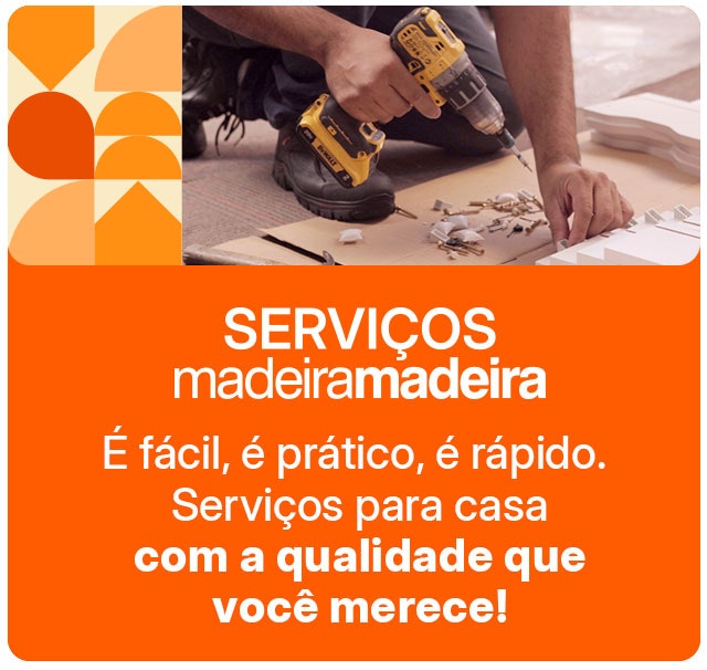 Serviços para casa com a qualidade que você merece!