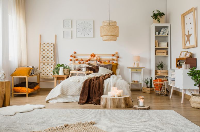 quarto estilo boho