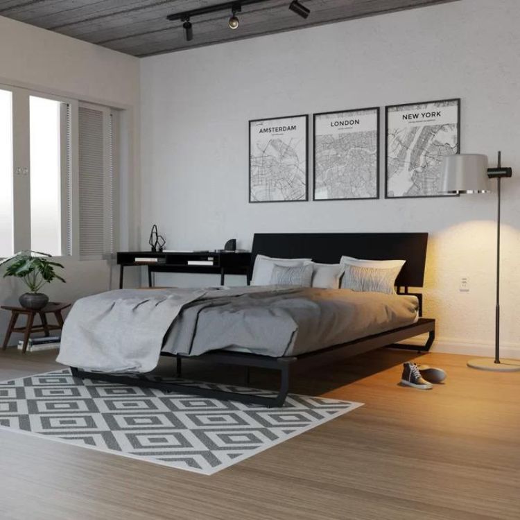 cama concep CabeCasa preta