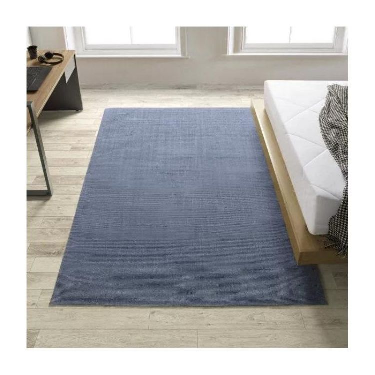 tapete de sisal azul