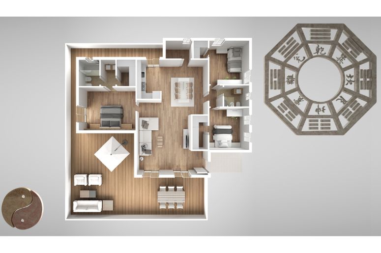 feng shui na decoração