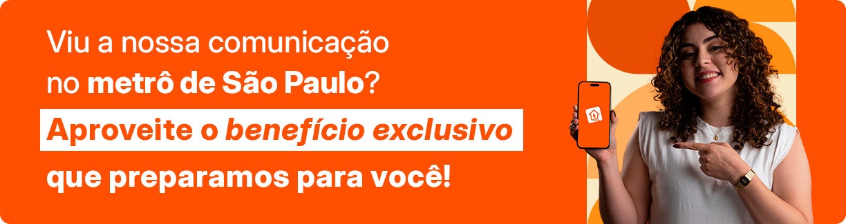 Você viu nossa comunicação no metrô de São Paulo? Aproveite o benefício exclusivo que preparamos para você!