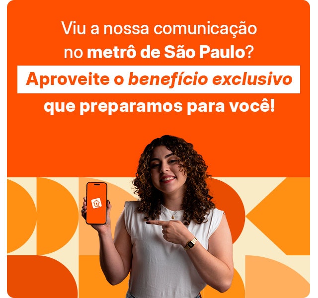 Você viu nossa comunicação no metrô de São Paulo? Aproveite o benefício exclusivo que preparamos para você!