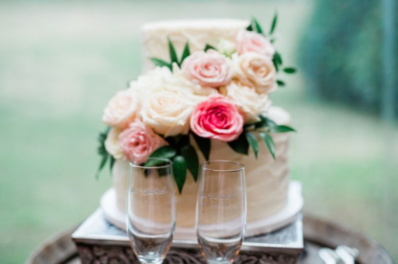 bolo de rosas