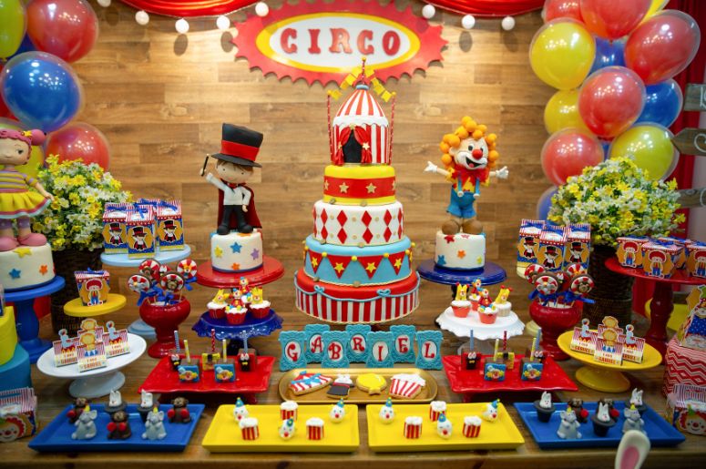 decoração tema circo