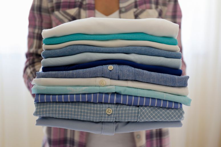 roupas dobradas