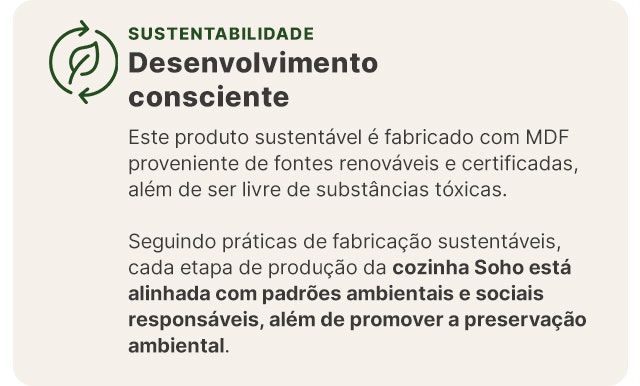 Banner sustentabilidade cozinha soho cabecasa